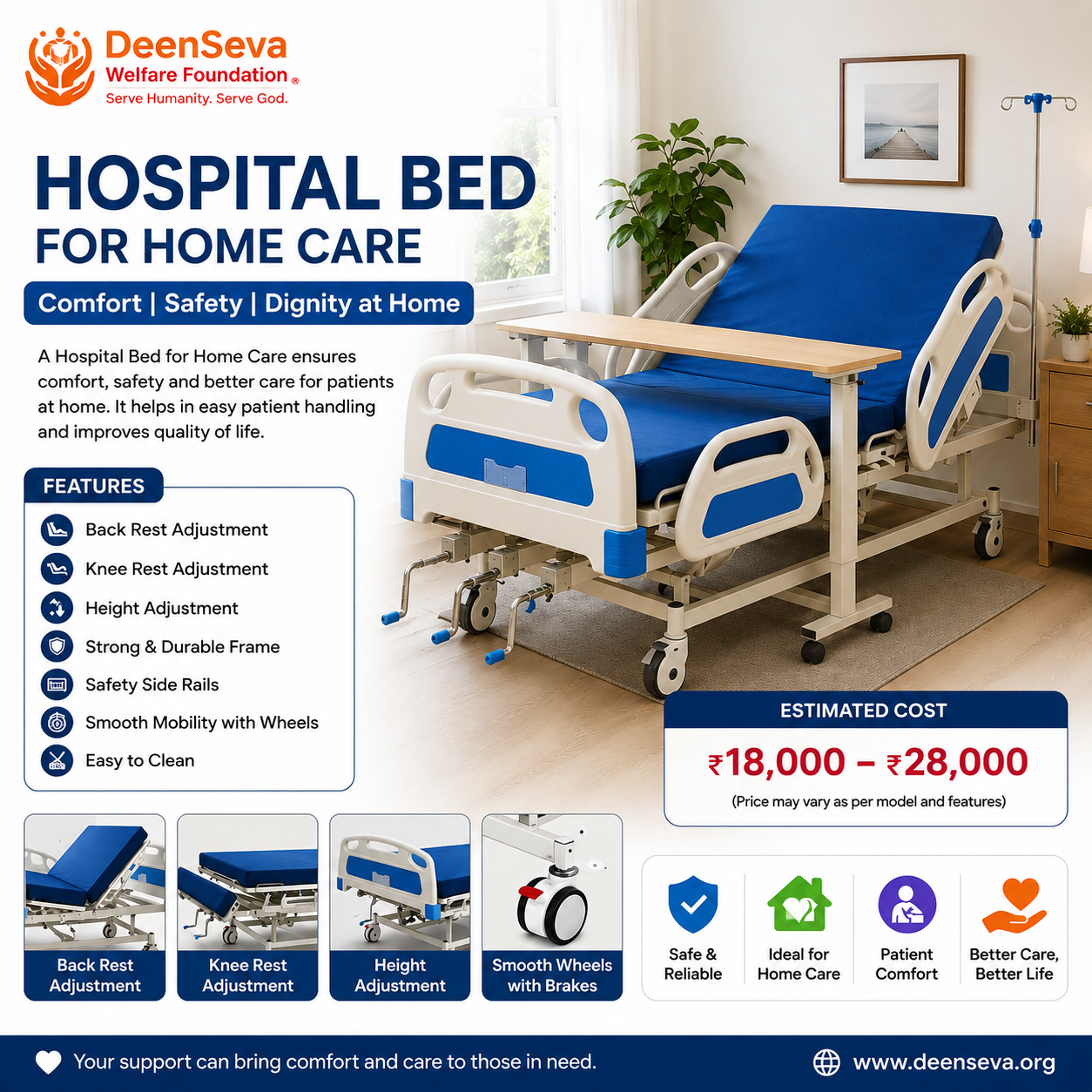 Hospital Bed for Home Care